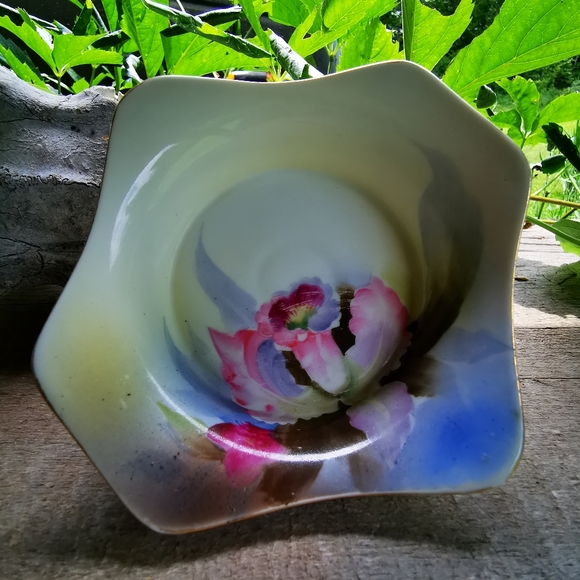 Vintage Ceramic Floral Noritake Dish - Picture 2 of 13